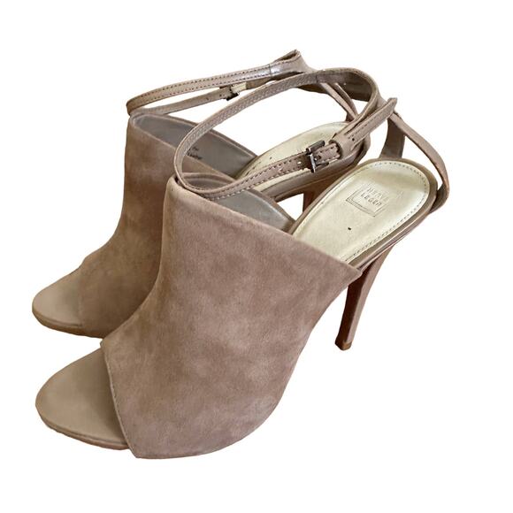 Herve Leger Pax Shoes in Dune - Sz 40 US Sz 9 - EUC - Picture 1 of 4